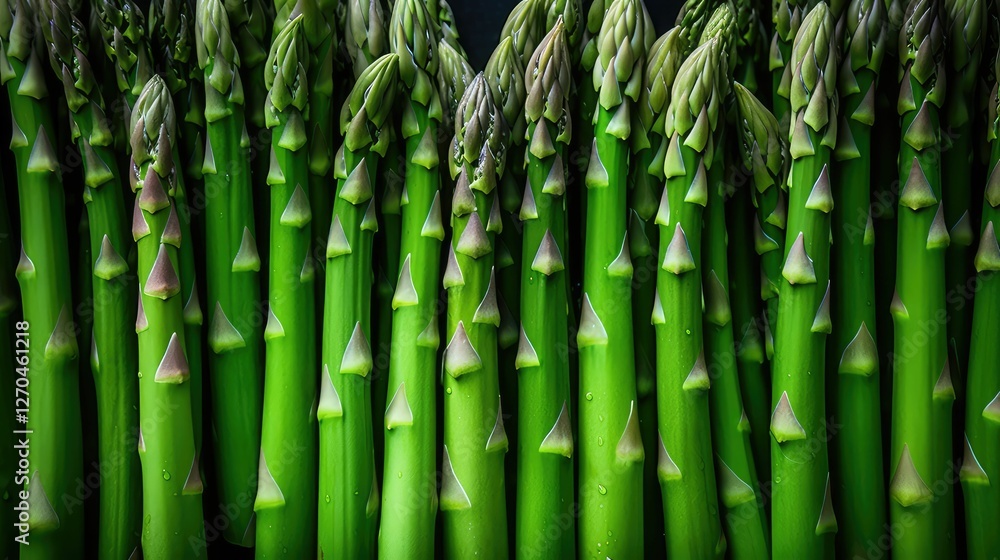 Obraz premium farmers asparagus plant