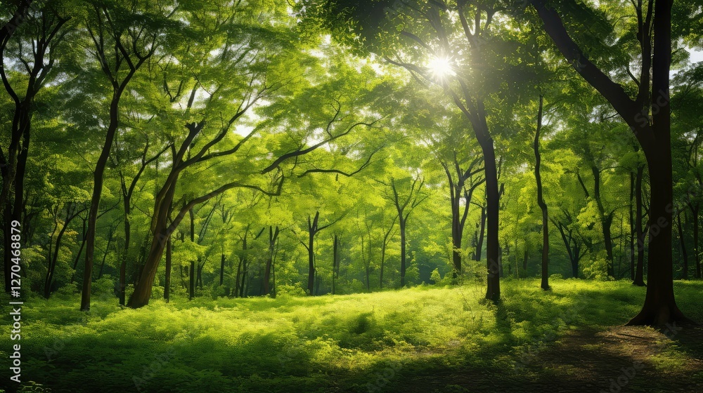 Obraz premium sustainable green holidays