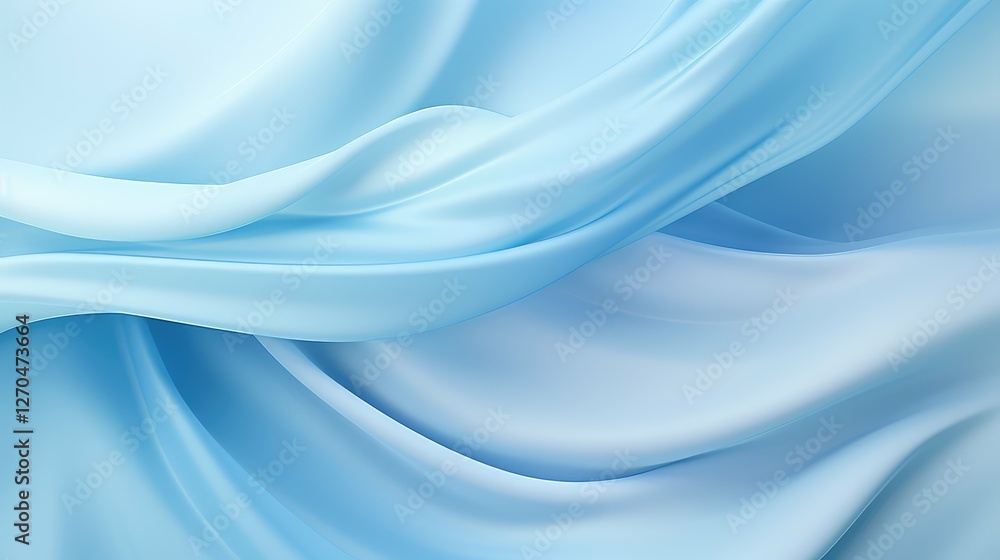 Naklejka premium gradient blue pastel background