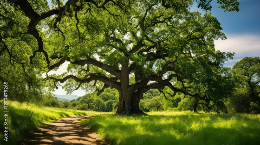 majestic giant oak tree majestic giant oak tree