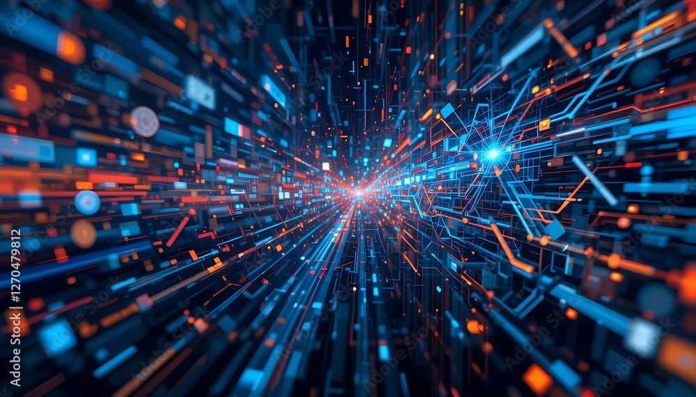 Abstract Data Stream, A Symphony of Interconnected Networks and Information Abstract Data Stream, A Symphony of Interconnected Networks and Information