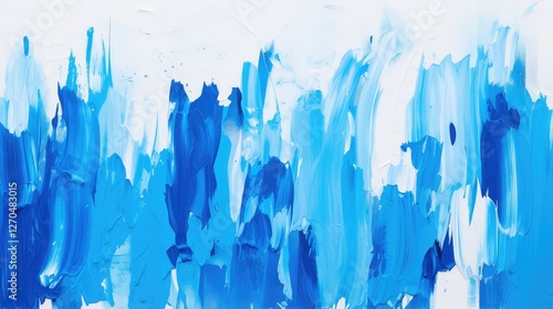 s blue brush stroke background
