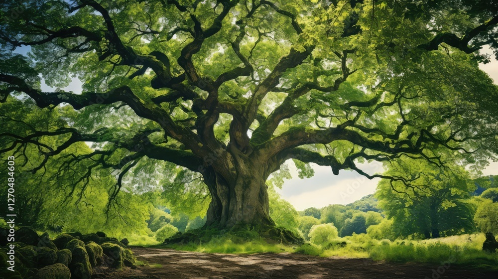 Fototapeta premium forest strong tree
