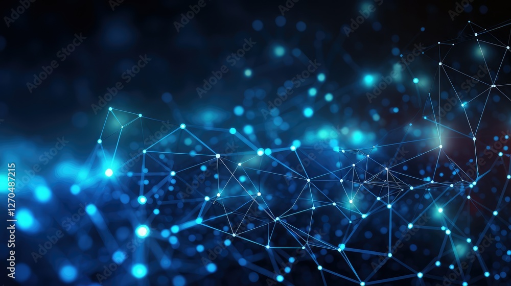 connectivity blue network background connectivity blue network background