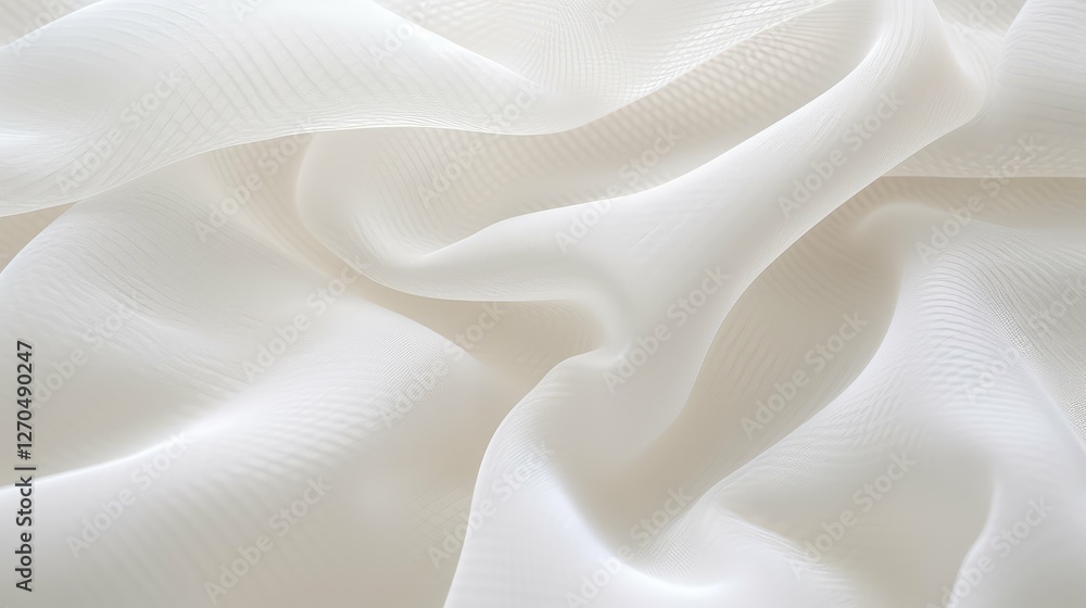 Obraz premium close mesh white background