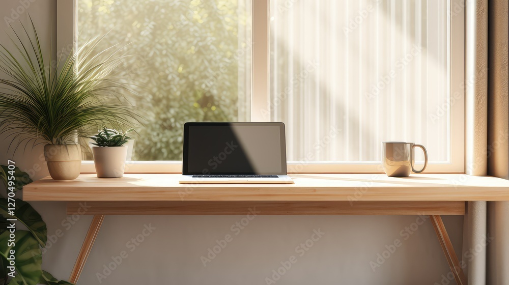 serene view of desk serene view of desk