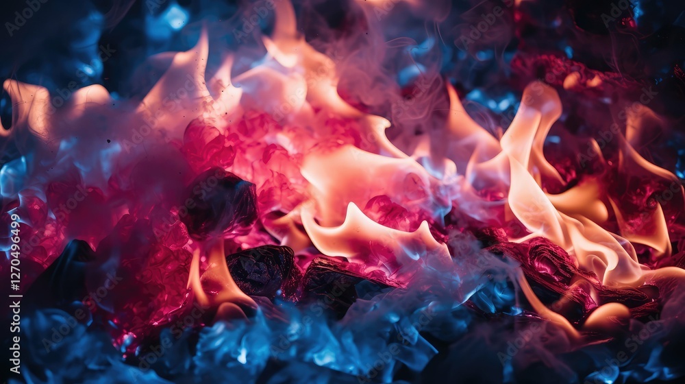 flames red and blue fire flames red and blue fire