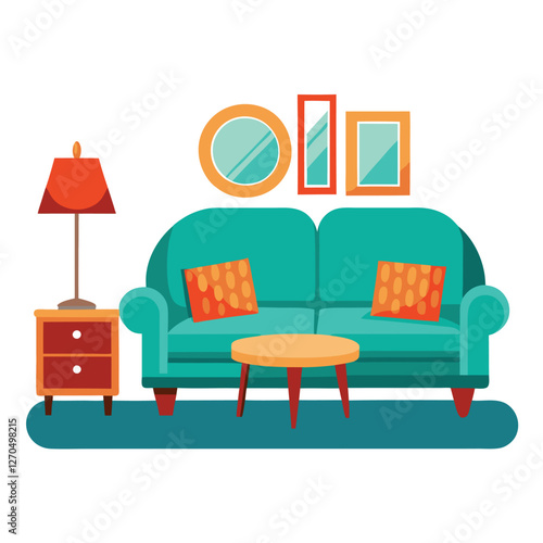 sofa vector