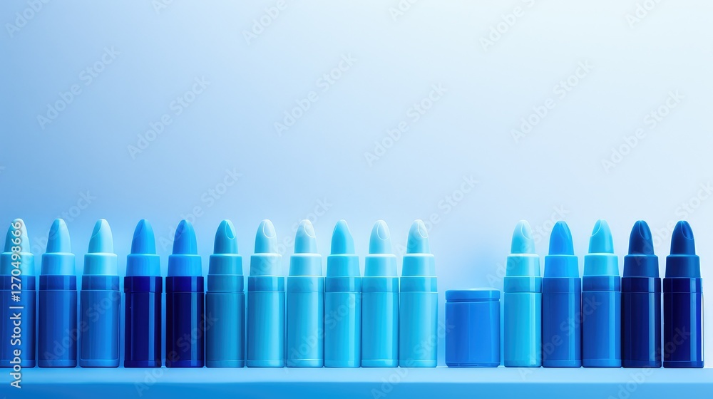 shades blue highlighter