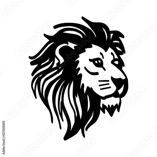 This logo presents a lion as a symbol of power, wisdom and loyalty which symbolizes stability and trust