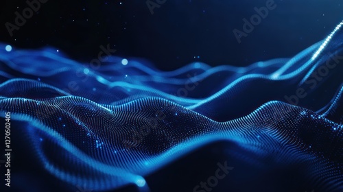 Abstract Digital Landscape