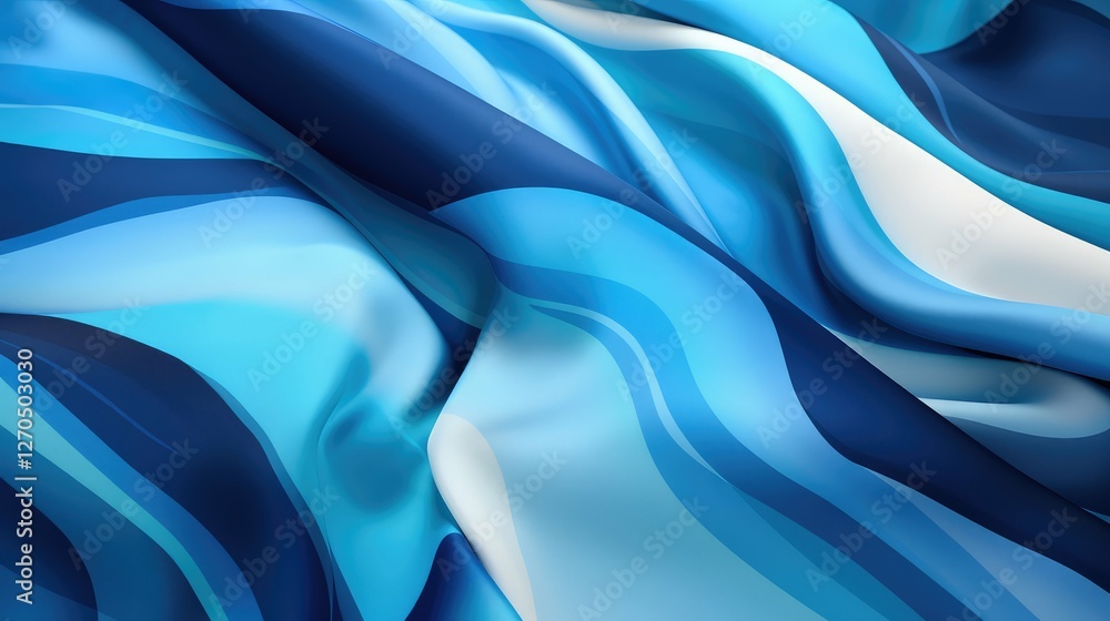 Obraz premium abstract blue digital pattern