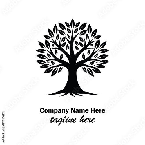 tree logo design here 