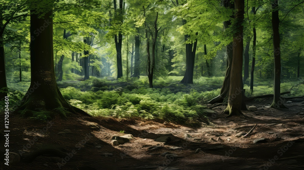 Obraz premium highlights forest textures