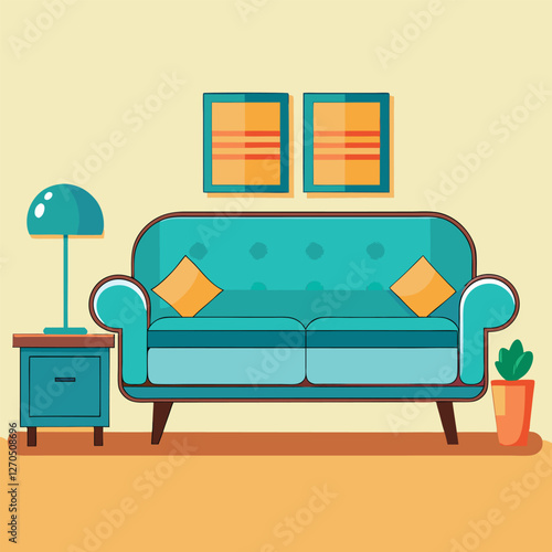 sofa vector