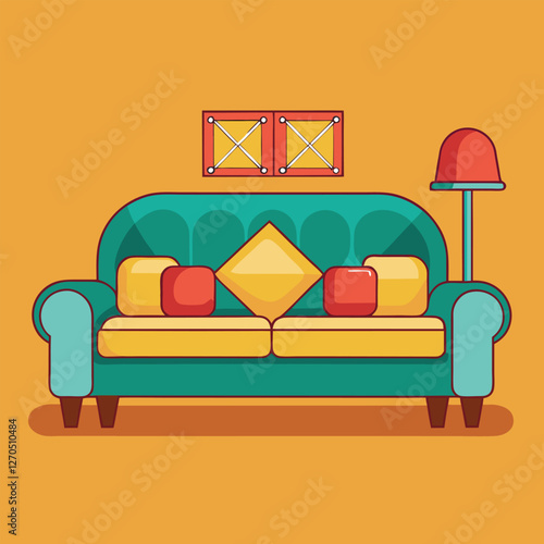 sofa vector