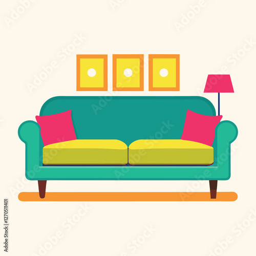sofa vector