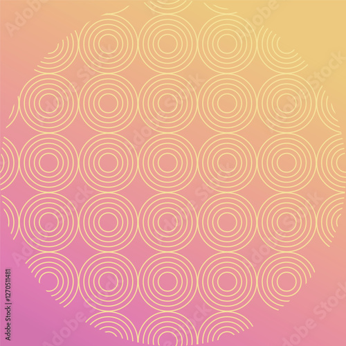 Adobe Illustrator ArtworkJapanese style geometric gold pattern background decoration