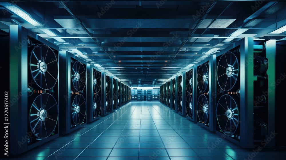 Fototapeta premium hvac data center cooling