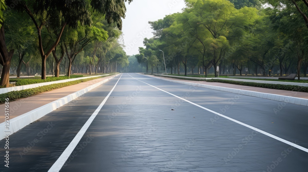 Obraz premium rodwork paving a road