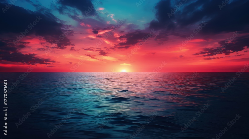 Fototapeta premium hues red blue gradient