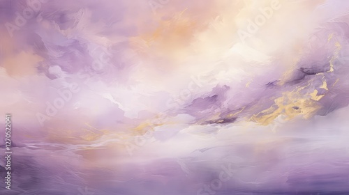 colors purple and gold abstract