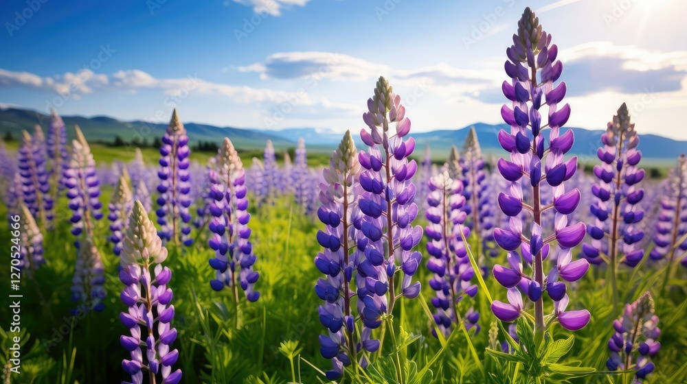 Obraz premium blooming spring wildflower