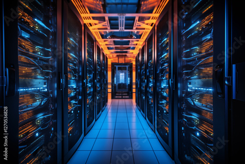 Obraz na płótnie server w salonie