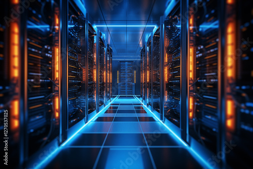 Obraz na płótnie server w salonie