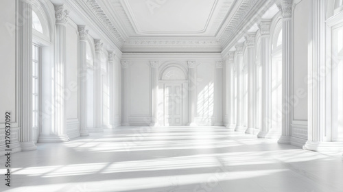 Empty white room mockup ideas decor design inspiration art display background