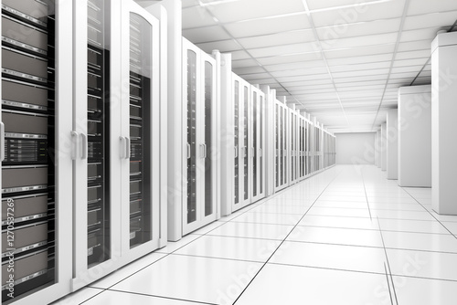 Obraz na płótnie server w salonie