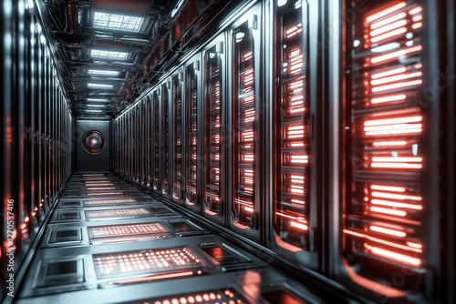 Obraz na płótnie server w salonie