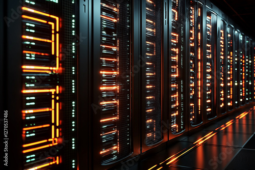 Obraz na płótnie server w salonie