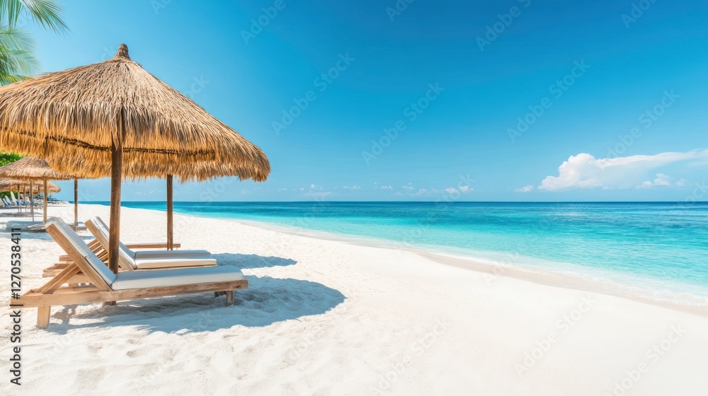 Fototapeta premium Relaxing Beach Day