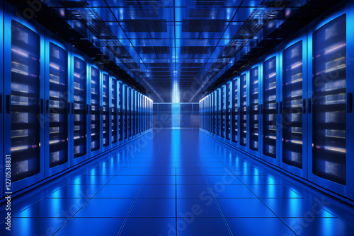 Obraz na płótnie server w salonie