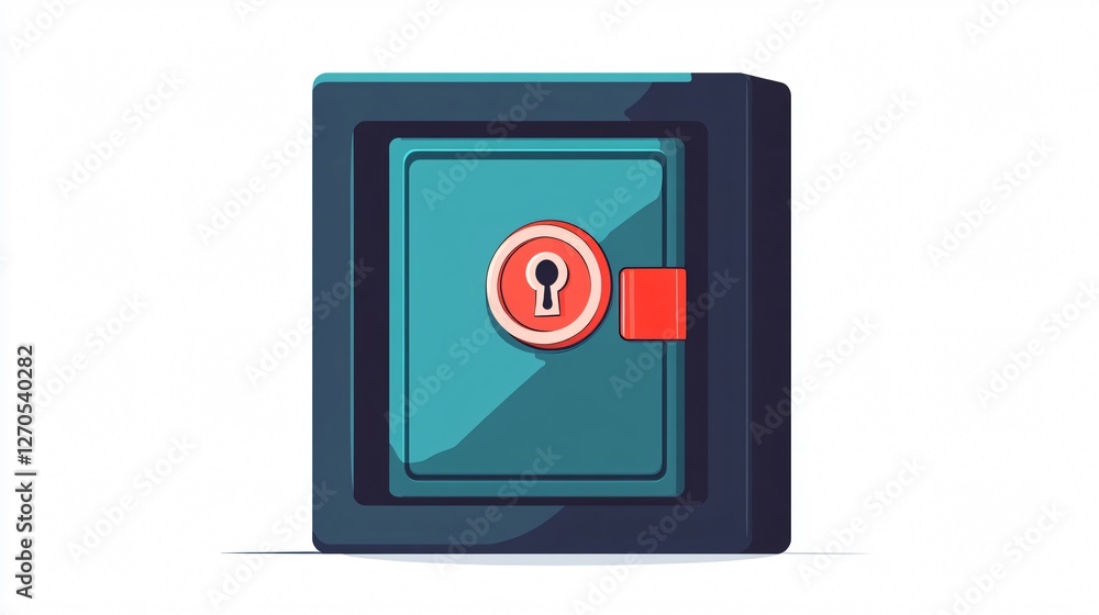 Isolated Safe Box Icon Vector EPS 10 Isolated Safe Box Icon Vector EPS 10