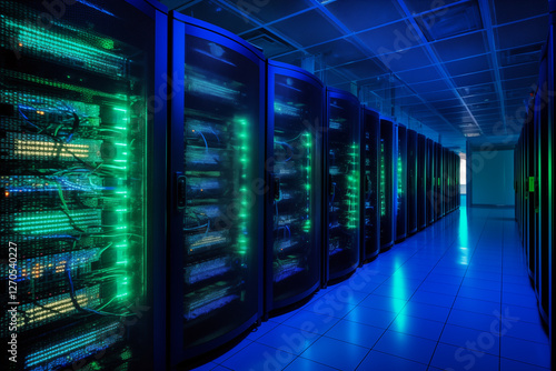 Obraz na płótnie server w salonie