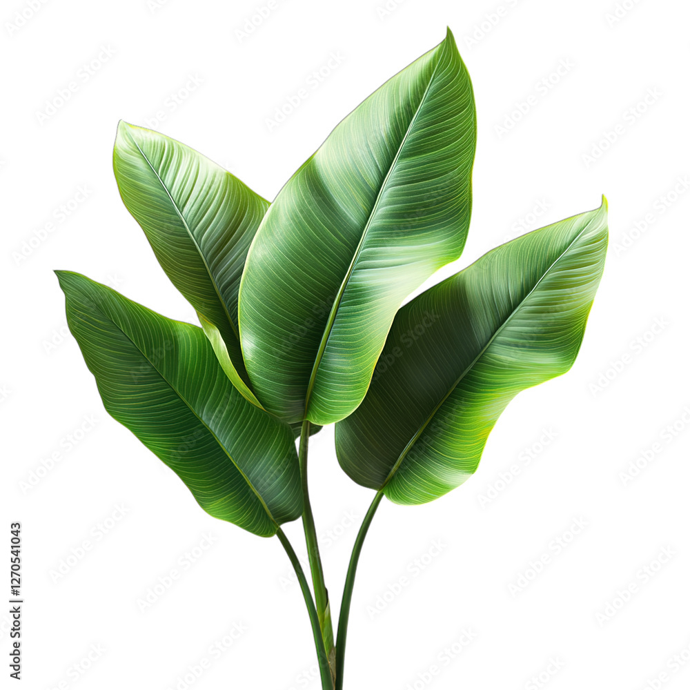 Fototapeta premium green leaf isolated