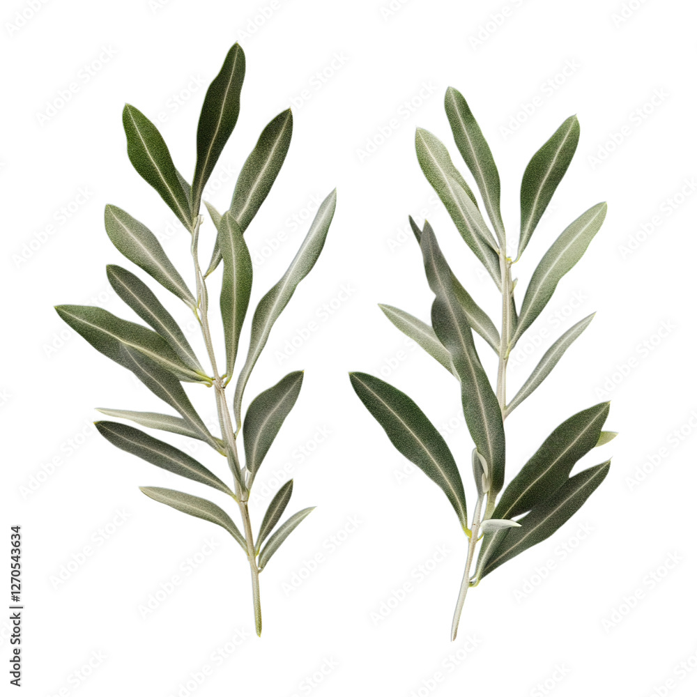 olive branch isolated on white olive branch isolated on white