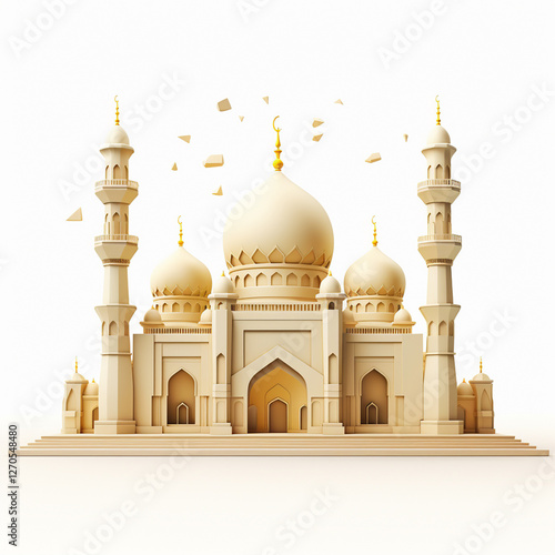 Wallpaper Mural ramadan kareem mubarak happy muslim decoration mosque silhuete lamp arabic Torontodigital.ca