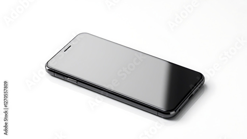 Phone on a white background