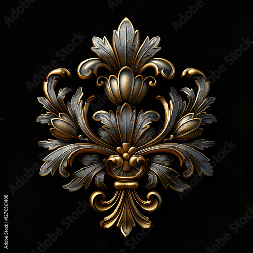 Exquisite Golden Icon Illustration with Ultra-High-Definition Assets, Photorealistic Textures, and Unmatched Craftsmanship, Guaranteed for Premium Quality photo