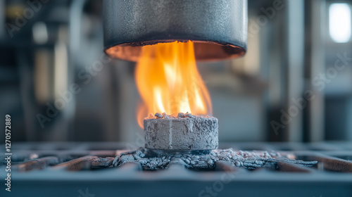 Industrial Flames: A close-...