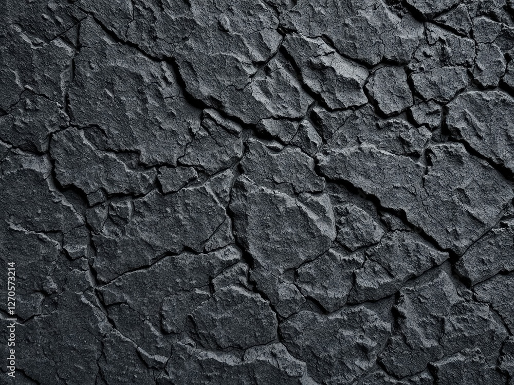 Dark Cracked Stone Texture Dark Cracked Stone Texture