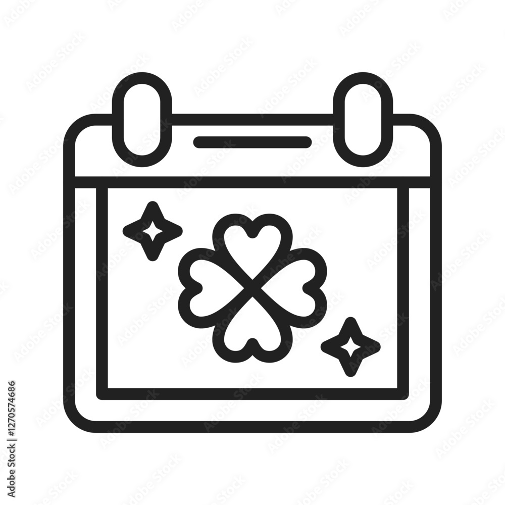 Calendar icon vector image. Suitable for mobile apps, web apps and print media. Calendar icon vector image. Suitable for mobile apps, web apps and print media.