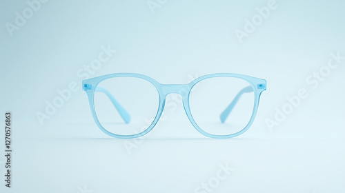 Stylish Blue Eyeglasses: A ...