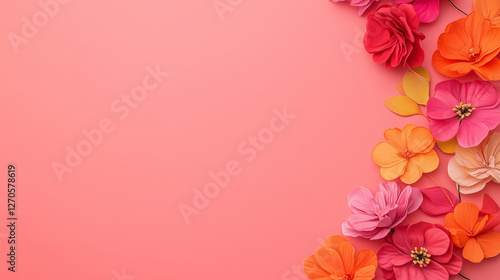 Floral Symphony: An array o...