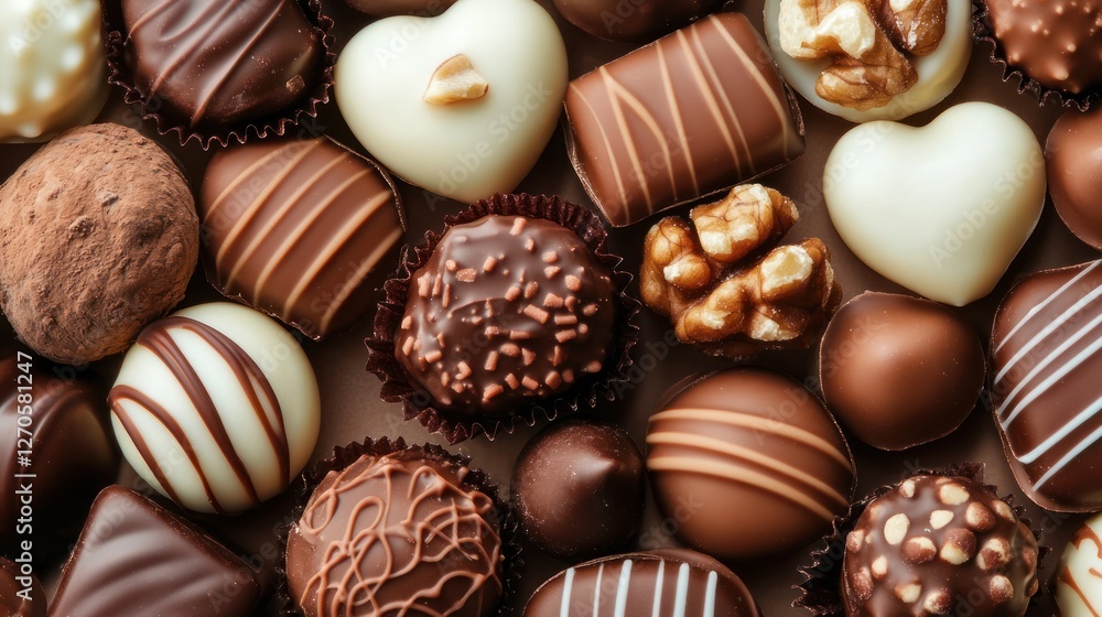 Assortment of Delicious Chocolates Assortment of Delicious Chocolates