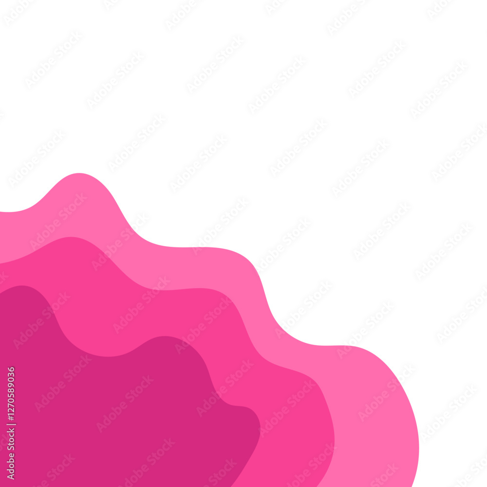 Abstract Wavy Corner Abstract Wavy Corner