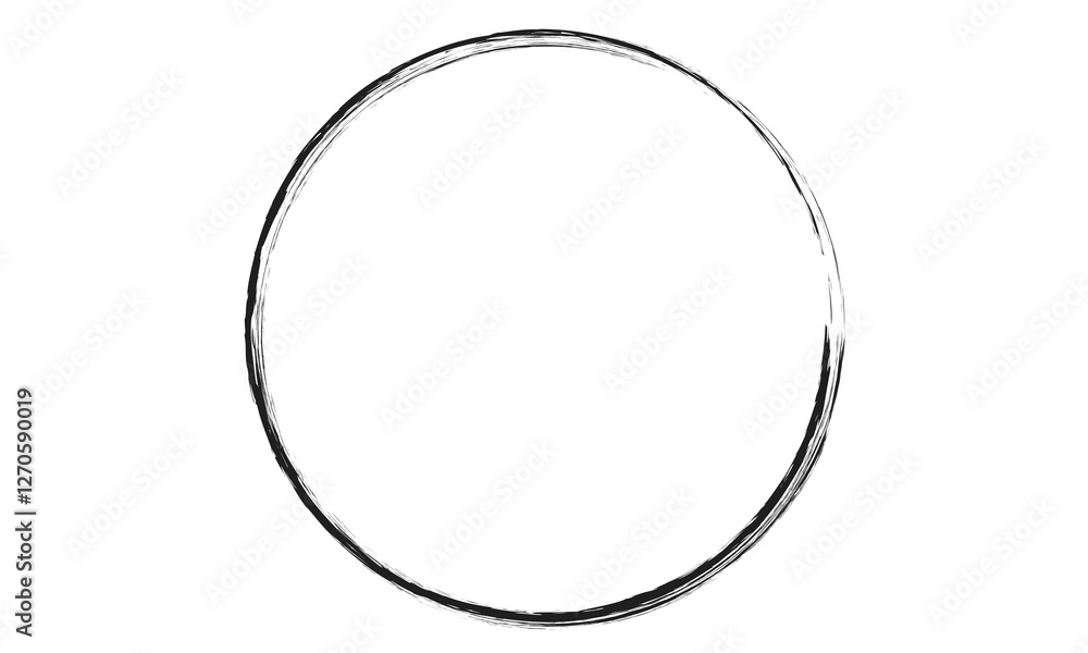 Vector brush strokes circles of paint on white background. Ink hand drawn paint brush circle. Logo, label design element vector illustration. Black abstract circle vector brush strokes circles . Vector brush strokes circles of paint on white background. Ink hand drawn paint brush circle. Logo, label design element vector illustration. Black abstract circle vector brush strokes circles .